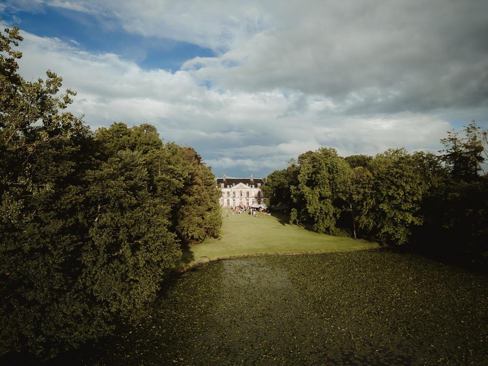 Abbaye De Blanchelande Bed and Breakfast Neufmesnil Exteriör bild