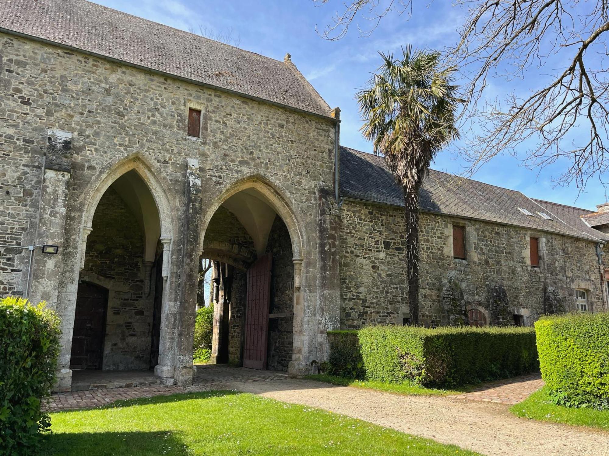 Abbaye De Blanchelande Bed and Breakfast Neufmesnil Exteriör bild